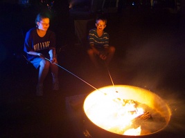 Making smores IMG 3846